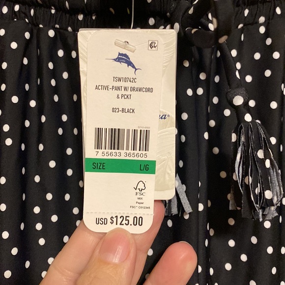 Tommy Bahama NWT L women’s joggers - Picture 2 of 4
